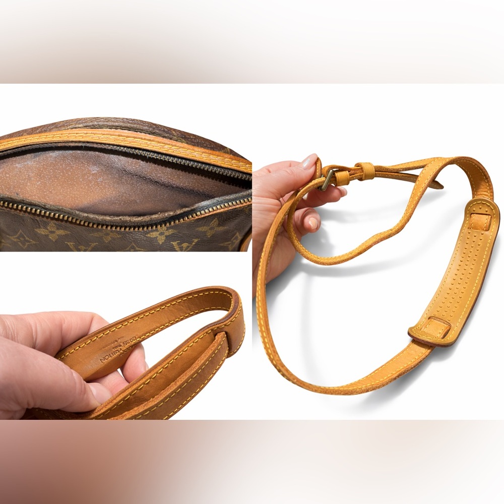 Louis Vuitton Monogram Senlis shoulder-Crossbody bag vintage w/authentication - Picture 8 of 16